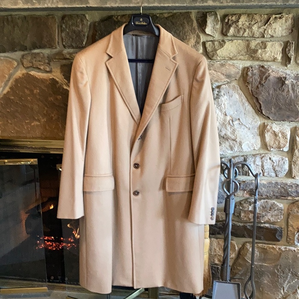 Ermenegildo Zegna cashmere men’s overcoat